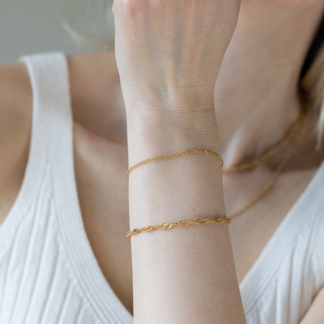 Hovedbilde Avenue Twisted Armbånd 3mm