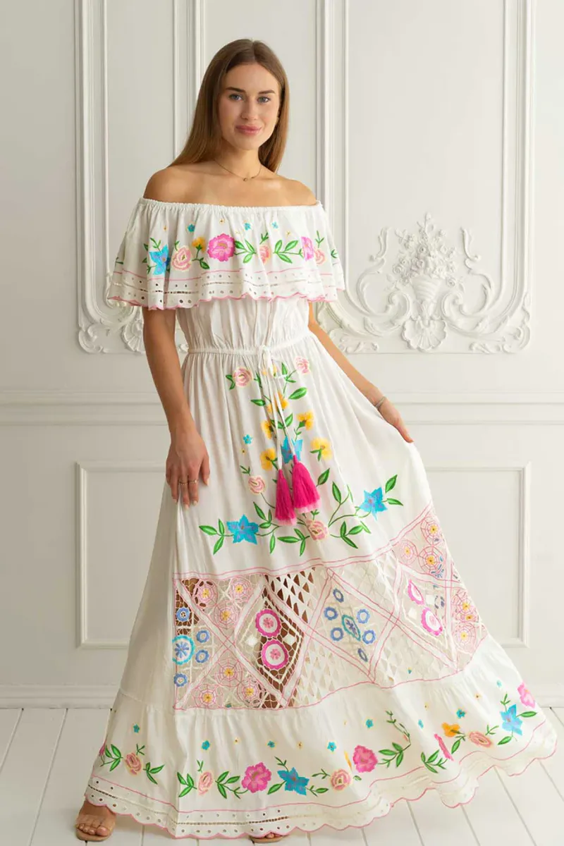 Sevilla Off The Shoulder Dress