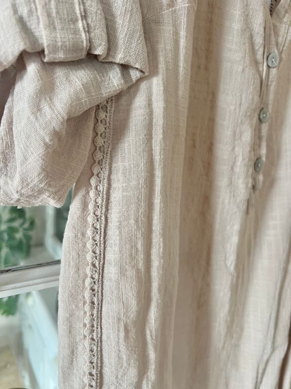 Mila Kjole Beige