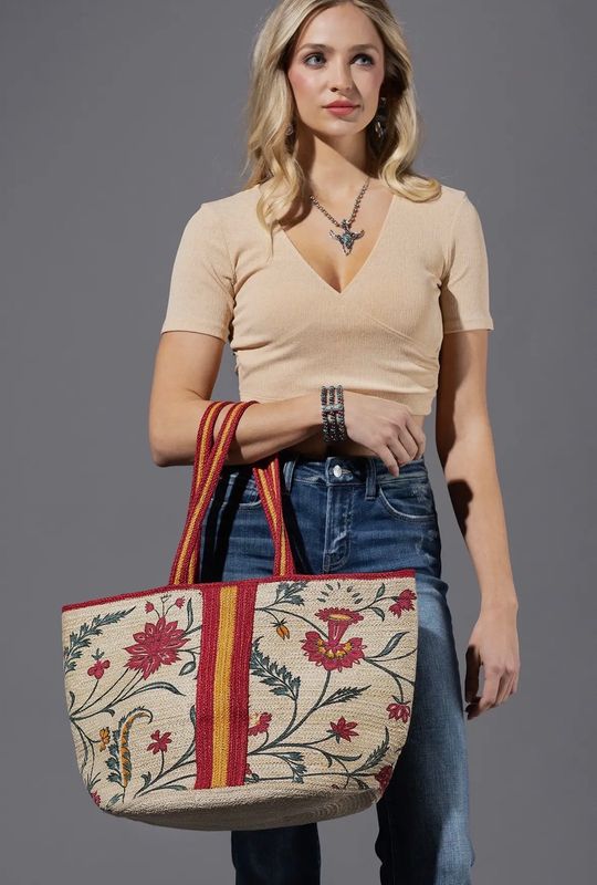 Valencia Jute Tote Bag