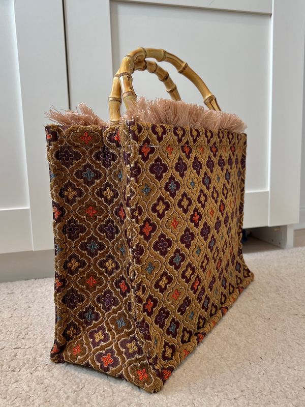 Sorena Thea Brown Medium Tote Bag