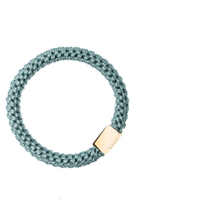 Hovedbilde Fat Hair Tie W/Gold Aqua Green