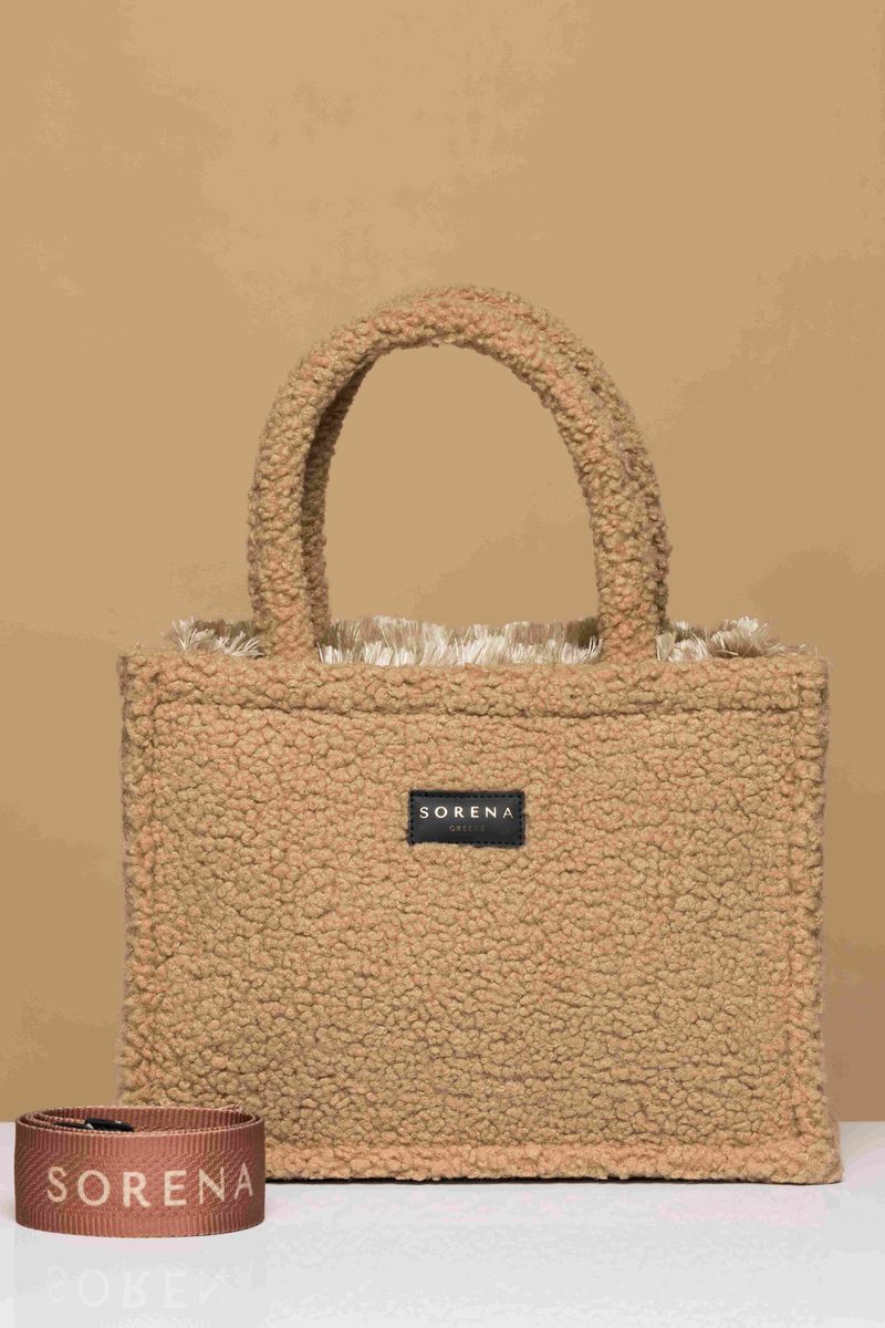 Sorena Teddy Honey Medium Tote Bag