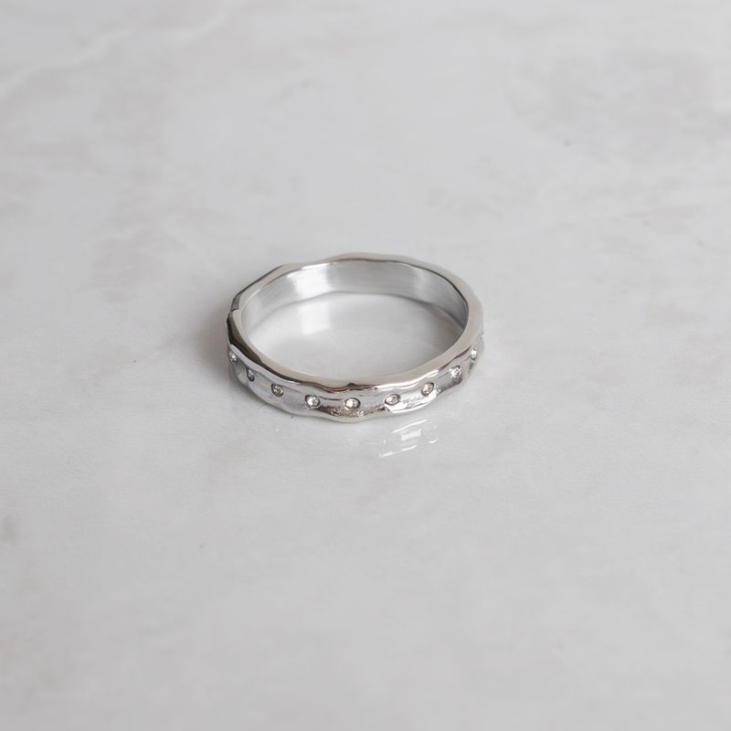 Farrah Eternal Silver Ring