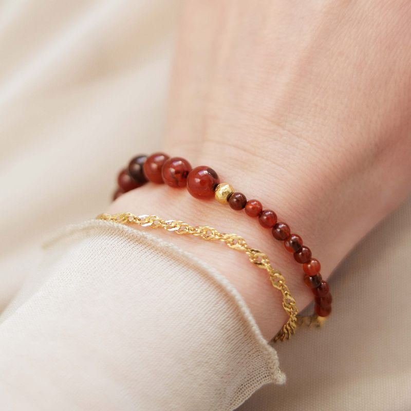 Gold Cherry Armbånd